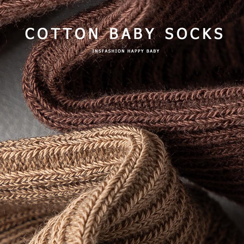 Infant Toddler Girl Cotton Lace Princess Non-Slip Mid-Calf Socks for All Seasons