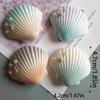 Shell Starfish Cake Decoration Resin Ocean Themed Cake Topper for Birthday Party Baby Shower Wedding Cake Decor