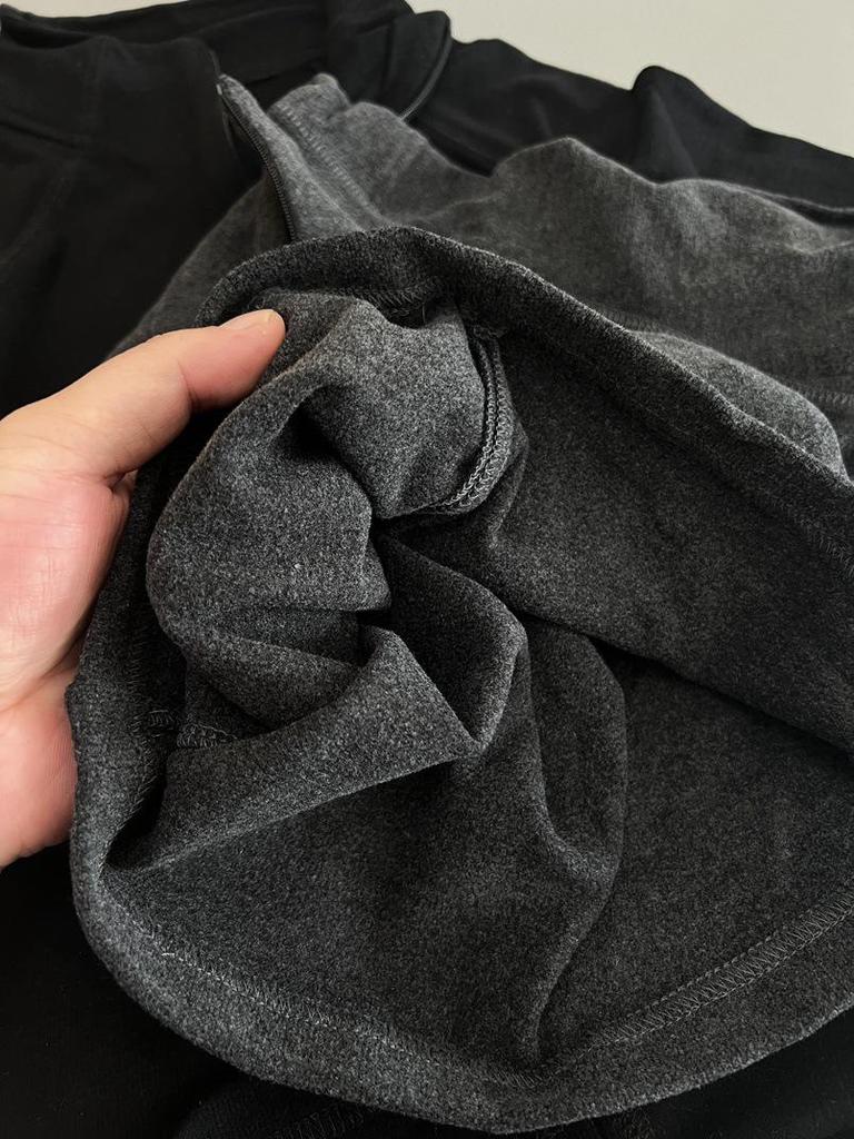 Dámské přiléhavé elastické tričko svetr s dlouhým rukávem se stojáčkem a skrytým zipem