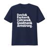 Music T Shirt Jazz History Masters Miles Davis Charlie Parker John Coltrane Benny Goodman Louis Armstrong La Land Quartet