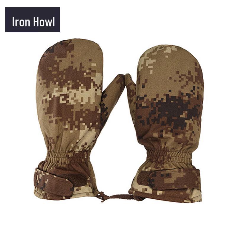 Desert Camouflage Thickened Winter Cycling Gloves
