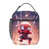 New Spider-Man Portable Lunch Bag Thickened Oxford Cloth Ice Bag Lunch Box Meal Bag