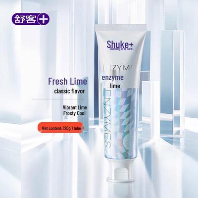 Shuke Natural Enzyme Whitening Toothpaste - Fresh Lime