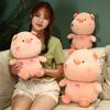 23-60cm Niedliches Plüsch dickes stehendes Schwein Kissen Schweinchen Plüschtiere Weiches Tierkissen Puppe Geburtstag Weihnachten Geschenk