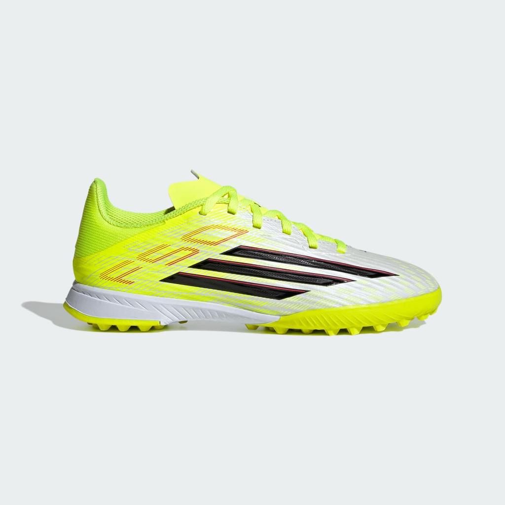 adidas F50 LEAGUE Turf Football Kids JR9018 Kids' Performance Sports Shoes Team Solar Yellow 2 / Core Black / Lucid Red