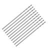 10Pcs Twist Drill Bit Small Straight Shank Pearl Drilling Machine Tools Hardware 0.75mm