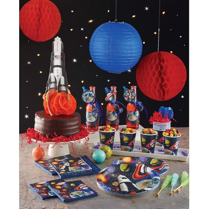 Creative Converting 725533 Plastic Tablecover, 54" x 108", Multicolor
