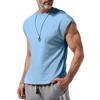 New Summer Vest Men Loose Casual Solid Color Thin T-shirt Men