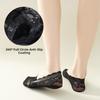 Breathable Fabric Invisible Socks Lace Design Non-Slip Socks Transparent Low Cut Socks  Summer Wear
