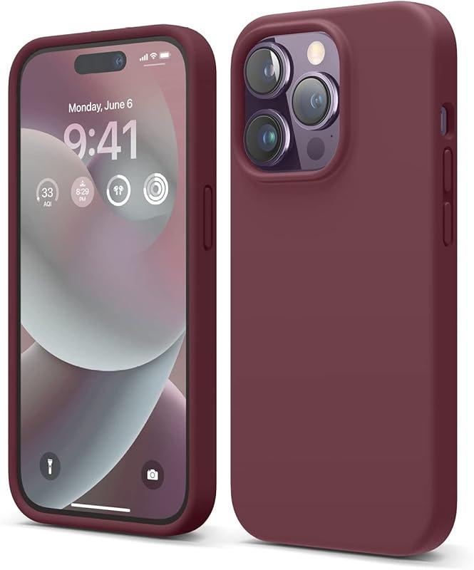 For iPhone X XS XR XS Max,iPhone 11 12 13 14 15 16 Case,Liquid Silicone Case,Full Body Protective Cover,Shockproof,Slim Phone Case