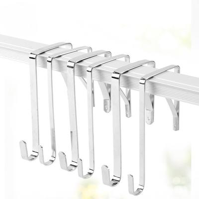 10 Pack Heavy Duty Over Door Hooks - No Drill Needed Hanging Organizer for Towels, Robes, Hats In Bathroom, Kitchen & Closet