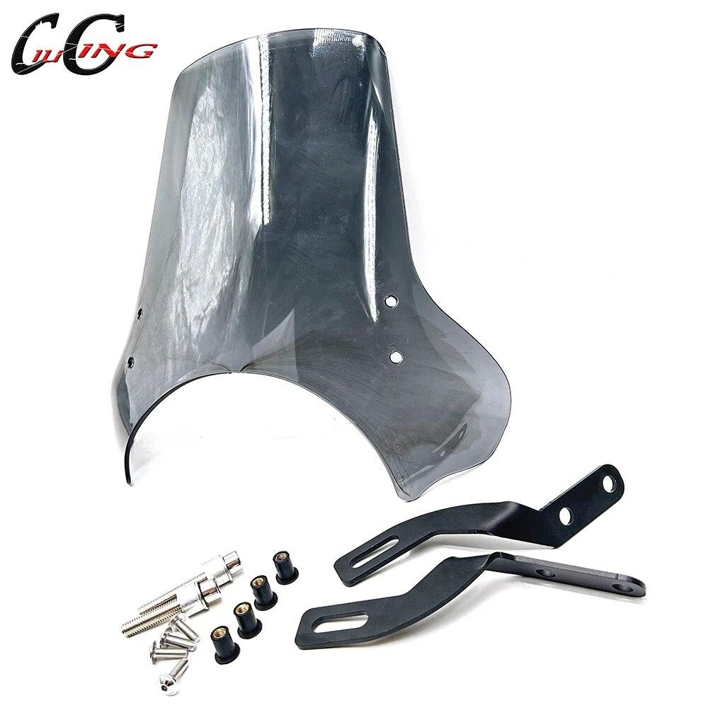 2022 2023 Scram 411 Motorrad Sprot Windschutzscheibe Für Himalayan Scram 411 SCRAM411 411cc Windschutzscheibe Spoiler himalayan scram411