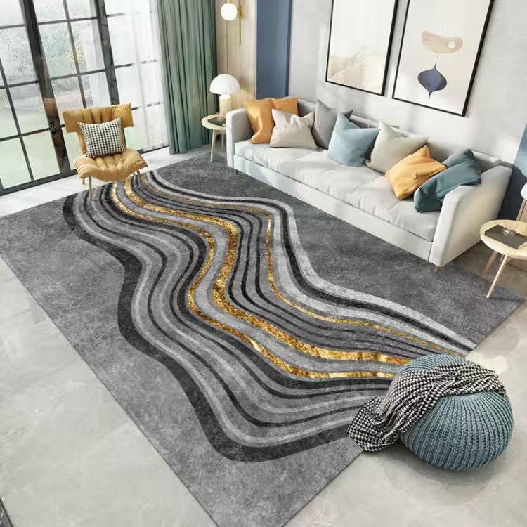 WTEMPO Living Room Carpet Nordic Bedroom Floor Mat Household Carpet Large Area