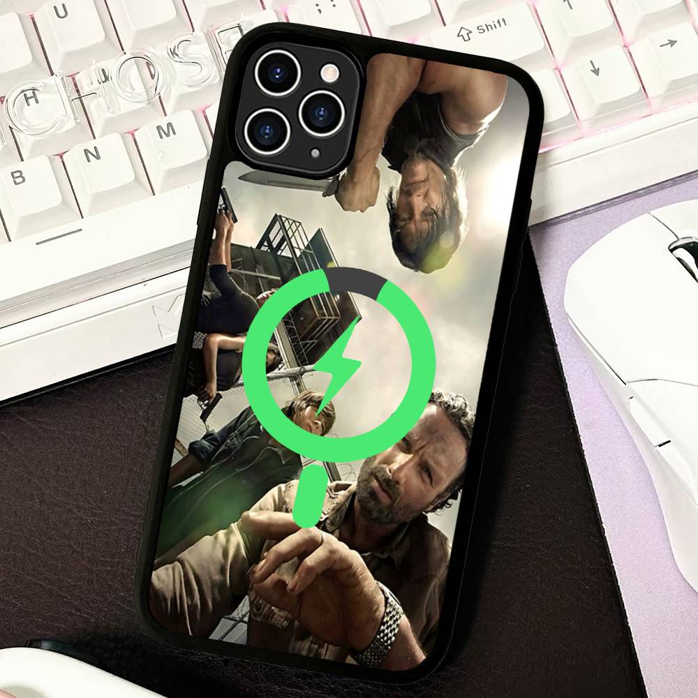 Zombie Walking Movies Dead Phone Case Magnetic Case For IPhone 16 14 13 12 11 15 Pro Max Plus For Magsafe Wireless Charge Cover