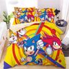 Anime Hedgehog Duvet Cover Set Ssonic Bedding Set Quilt Cover Cover For Bedroom Dormitory Decor Holiday Gifts Queen King