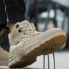 Anti Splash Water Safety Shoes Men Wear Resistant Work Boots Steel Toe Shoes Puncture-Proof Protective Shoes Security Sneakers