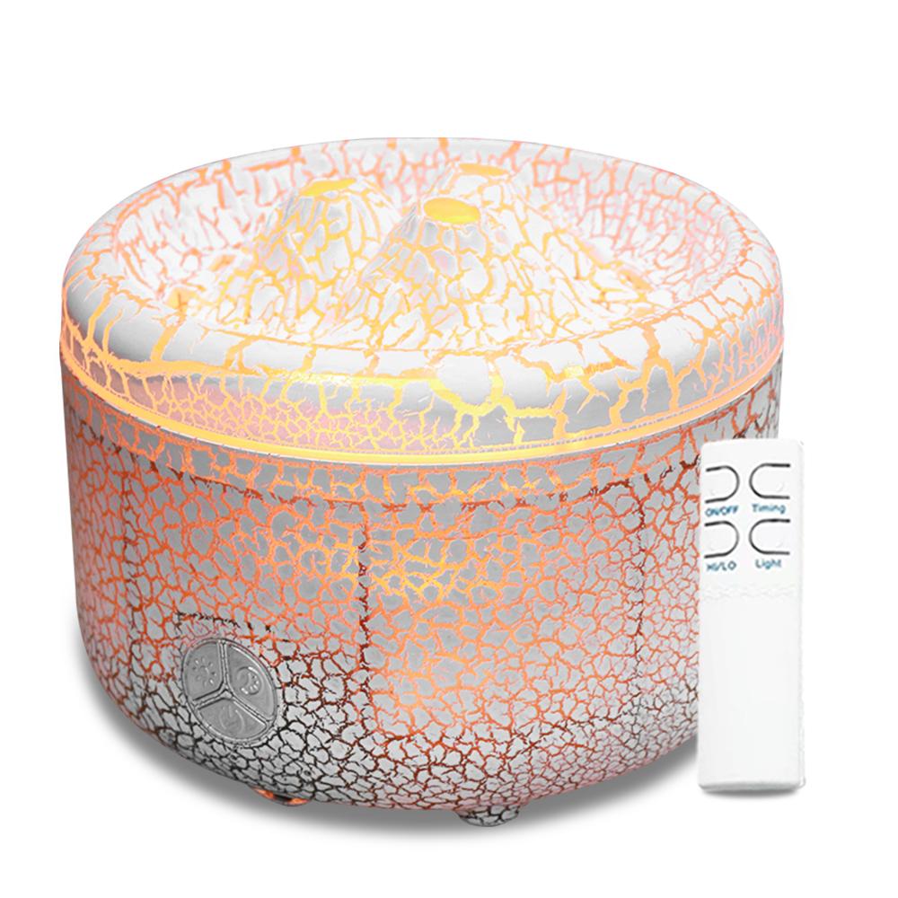 

Remote Control & 500ml Large Capacity! Aromatherapy Diffuser with 2 Mist Modes for Home Relaxation in Office or Bedroom white