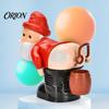 Santa Farting Bubble Maker Christmas Automatic Blower, Musical Machine with Flashing Lights, Gnome Battery Operated for Kids Snowman Funny Sound Party