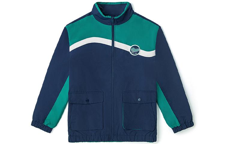 Vans Jackets Women s Blue Green Stand Collar Moderate Other VN0A4UU6LKZ M