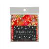 KIYOHARA Craft Gallery Chirimen Cut 23cm X CM500C Kyo-Yuzen Cloth, 32cm, #5152, Red,