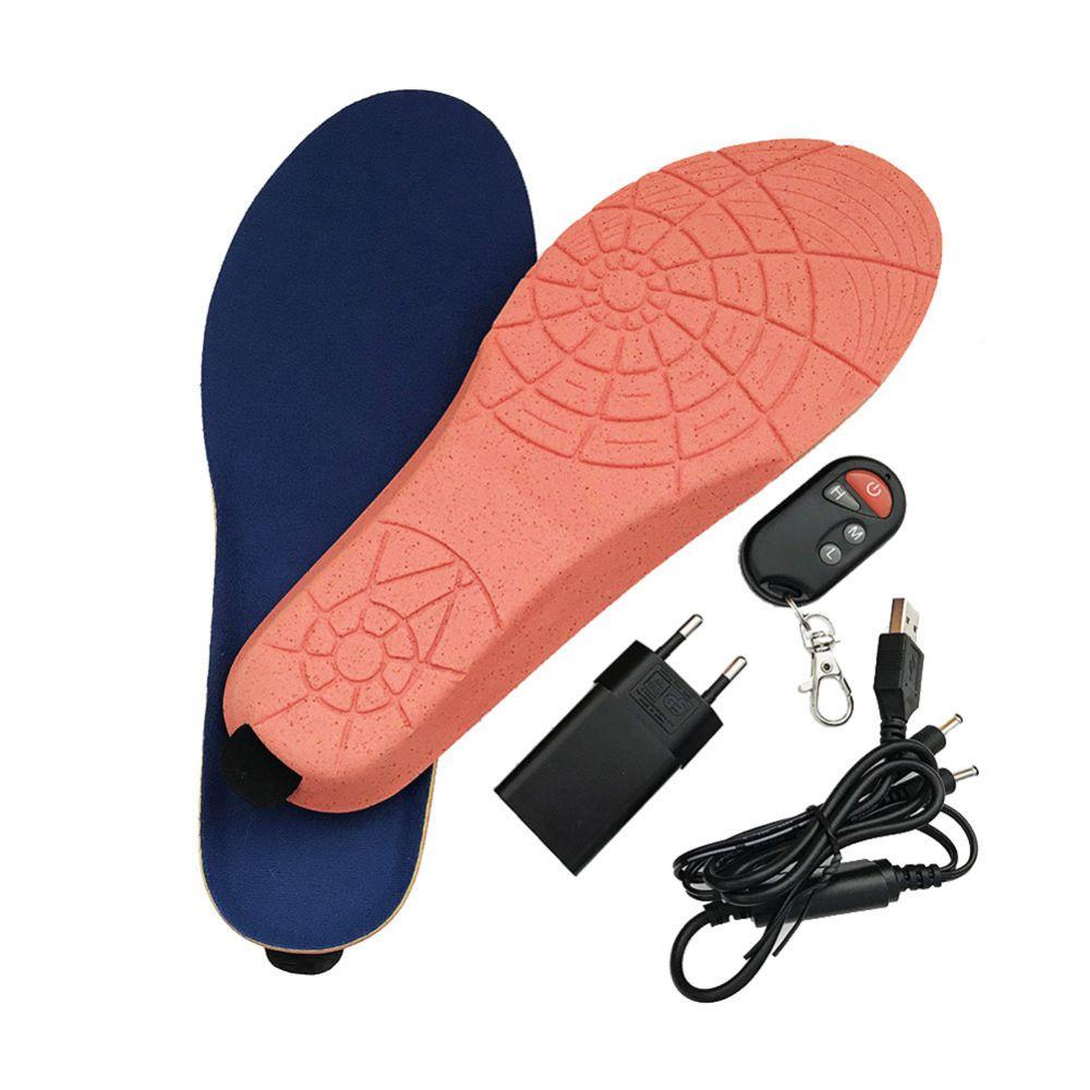 Plug The Insole Buy Heated Insole US Plug Warm Rechargeable for Hunting Fishing Hiking ...