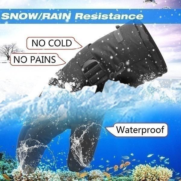3-poziomowa kontrola zasilania z baterii Elektryczne podgrzewane ręczne zimowe ciepłe rękawiczki Elektryczne rękawice grzewcze Wodoodporne zimowe rękawiczki dla mężczyzn