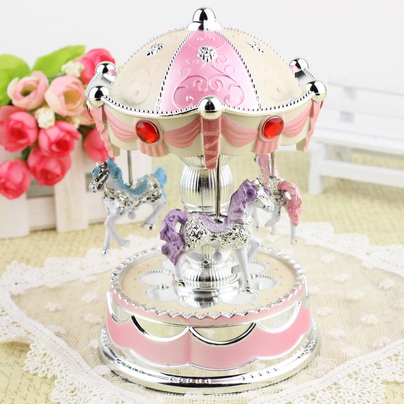 Kinder Blinkendes Karussell Spieluhr - Heimschmuck & Musikalisches Geschenk