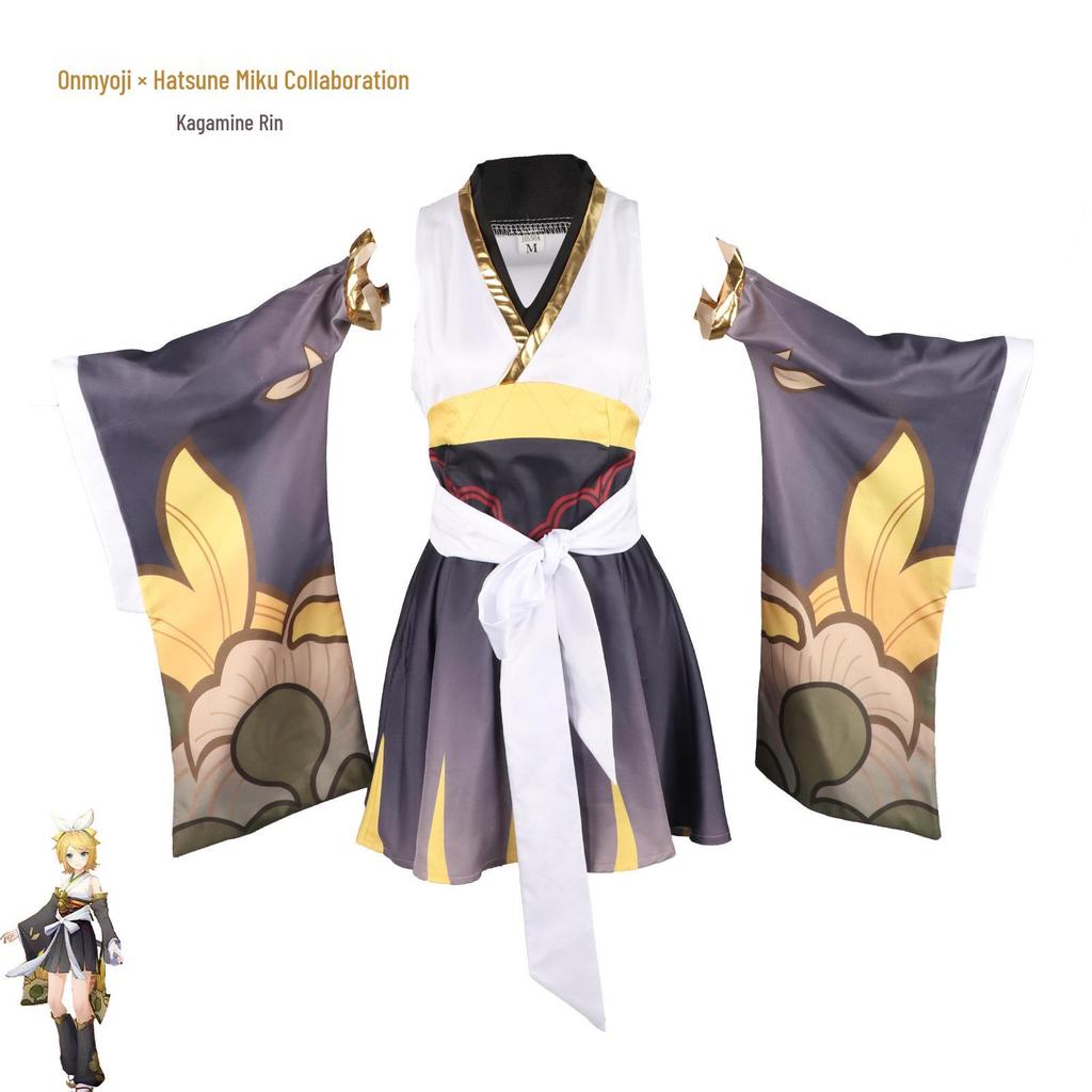 Awakening Kagamine Twins Rin & Len Onmyoji Cosplay Costume - Two-Dimensional Anime