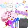 Paint Brush Cleaner Tool with Tray,Upgraded 4-in-1 Painting Supplies with ,Brush HolderandBrush Holder with