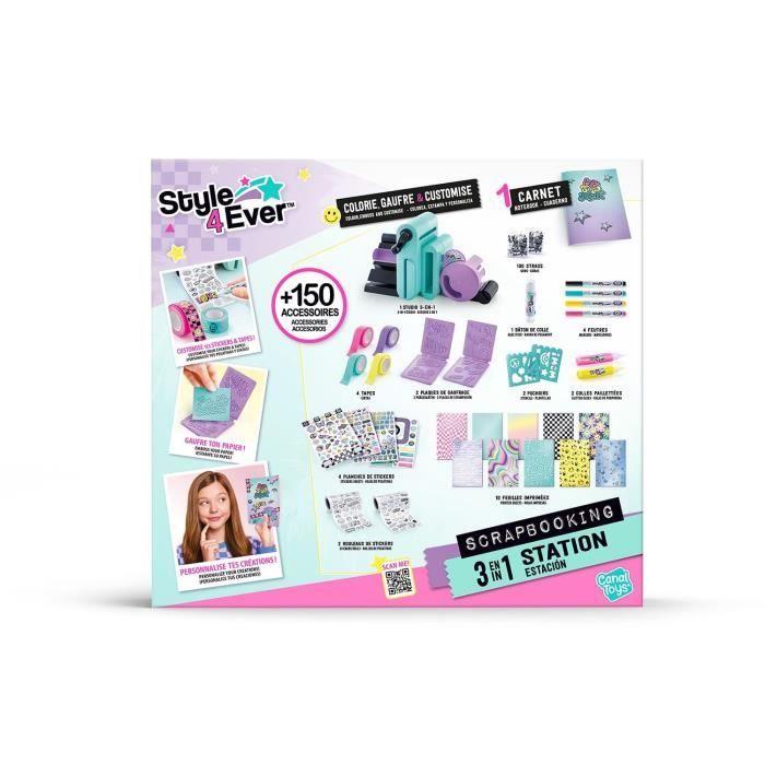 3-in-1 Scrapbooking-Studio Style 4 Ever - Personnalisiere Notizbücher und Deko Canal Toys Canal Toys