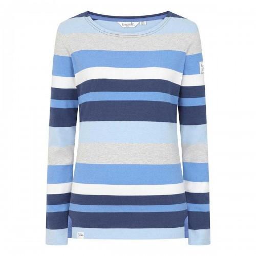 Lazy Jacks Womens/Ladies Multi Stripe Breton Top
