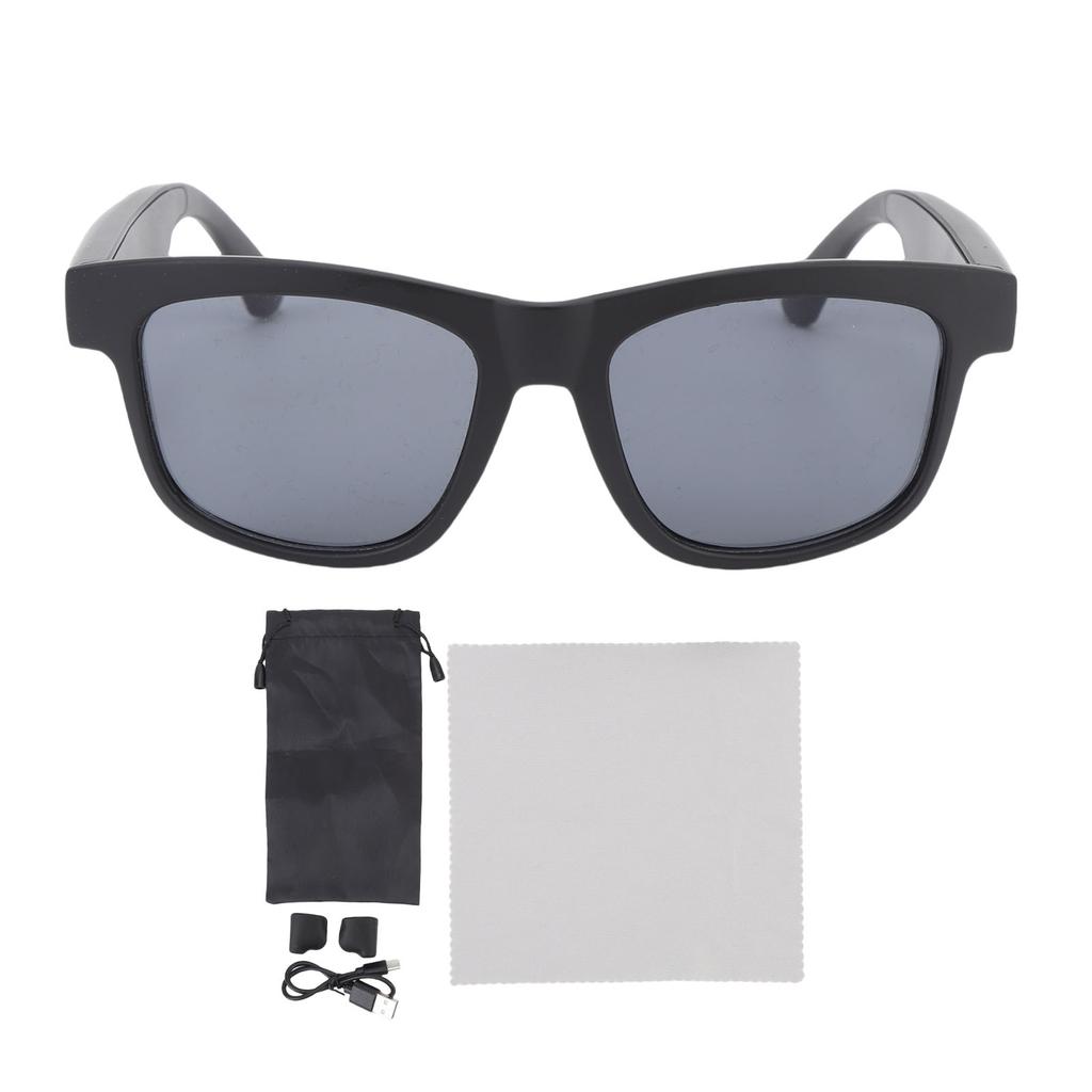Smart Sunglasses Bluetooth 5.4 Dual Channel Stereo Lightweight Wireless Music Sunglasses for Outdoor Fishing
