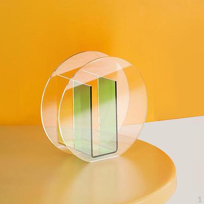 Acrylic Vase Flower Planter Pots Container Decoration