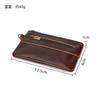 High-End Leather Change Bag, Small Card Bag, Genuine Leather Men'S And Women'S Casual Small Wallet, First Layer Cowhide Broken Silver Bag.