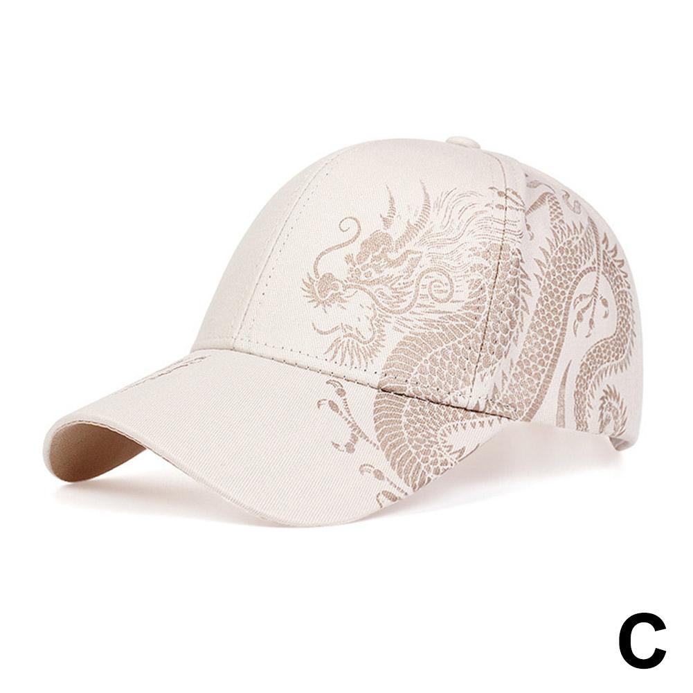 Dragon Baseball Cap For Women Men Hip Hop Totem Belief Dragon Cotton Snapback Hat Outdoor Sun Protection Dad Hat Trucker Cap