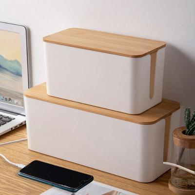Organizér zásuvky nabíjačky Skrytý úložný box na káble Puzdro na predlžovačku Puzdro na káble Úložný box na káble