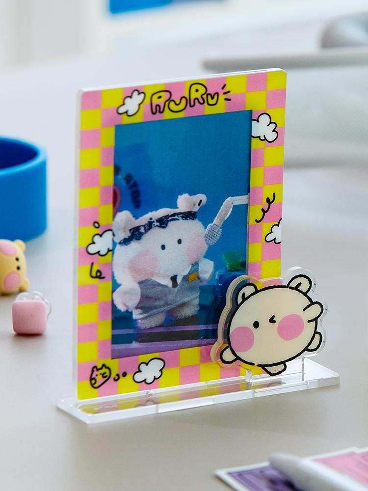 Line Friends TRUZ RURU MININI Acrylic Photocard Stand
