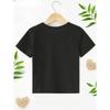 Europäische Größen Jungen Dinosaurier LKW & 'Mama ist mein Valentinstag' Grafik-T-Shirt - Lässiges, Bequemes Polyester-T-Shirt für Jugendliche, Maschinenwaschbar