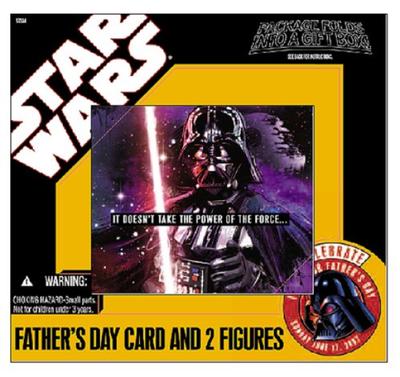 STAR WARS Day Figures Darth Vader Luke Skywalker Father's &