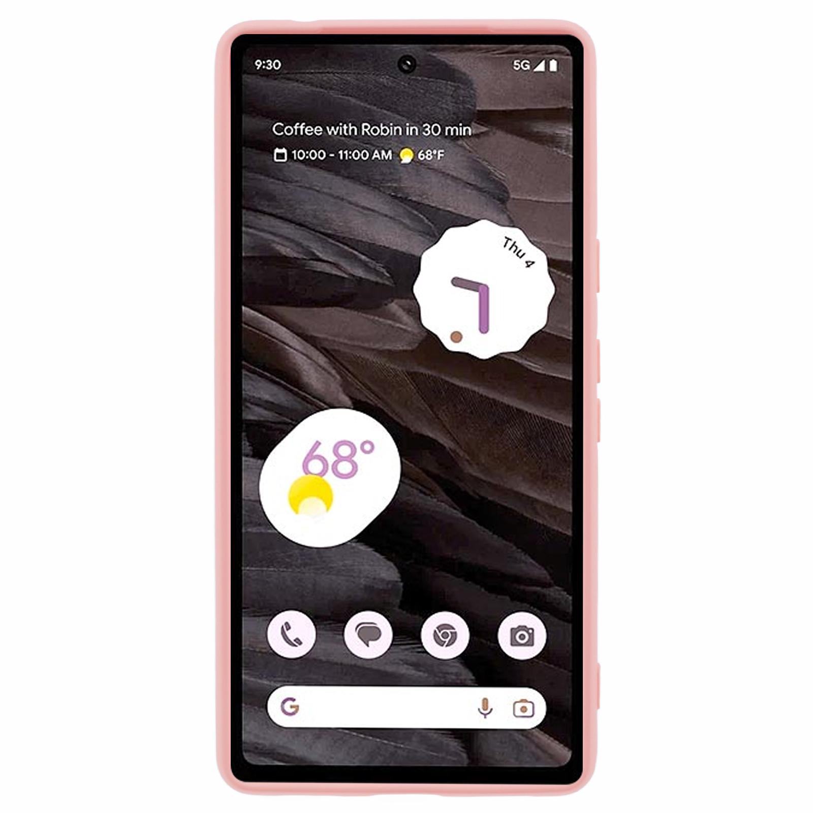 

Чохол для Google Pixel 7a 2,0 мм TPU, захист від подряпин, плавний арковий край Pink