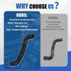 Heavy Duty Automotive Coolant Hose Replaces 45161AG000 Specifically for Car Ensuring Smooth Cooling System Function