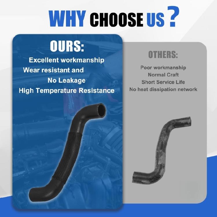 Heavy Duty Automotive Coolant Hose Replaces 45161AG000 Specifically for Car Ensuring Smooth Cooling System Function