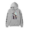 Rascal Does Not Dream of Bunny Girl Senpai Mai Sakurajima Unisex Fleece Hoodie Vertical Japanese Text Sleeve Anime Print Long Sleeve Sweatshirt