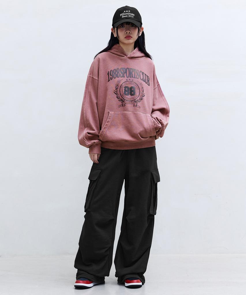 FILLUMINATE Easy Cargo Sweatpants - Brown