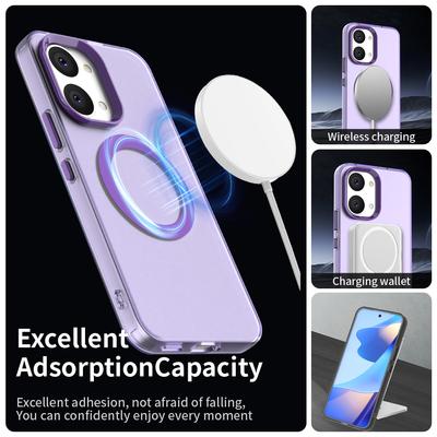 Matt-Transparente Magnetische Handyhülle für Poco X8 Pro Max Hülle für Poco X7 Pro für Magsafe Kabelloses Laden Schutzhülle