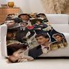 Scottish actor Divid tennant Blanket For Sofa Office Bed Plane Travel Sleep Read Relax Camping Soft And Warm