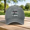 Classic Muscle Car Washed Baseball Cap Unisex Dad Hat Retro Sports Casual Fashion