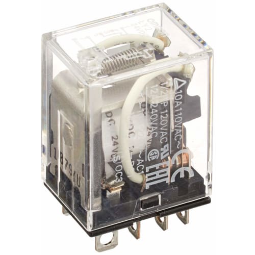 OMRON Bi-power relay LY type LY2DC24