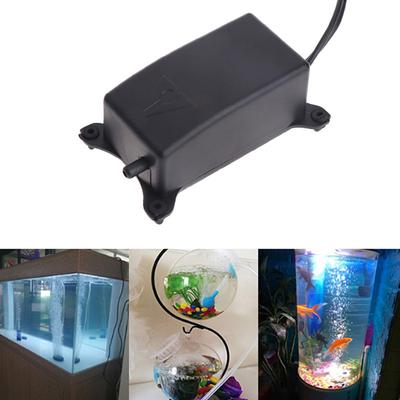 2W Mini Balık Tankı Oksijen Artırıcı Pompa Kaymaz AC - Ultra Sessiz Oksijen Pompası Akvaryum Hava Pompası