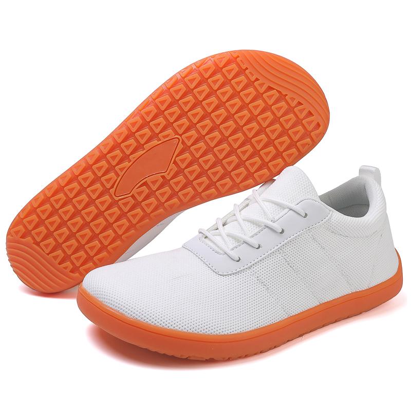 Wide Toe Casual Sports Shoes Breathable Mesh Gym Training Sneakers Light Elastic Fitness Flats Leisure Walking Shoes